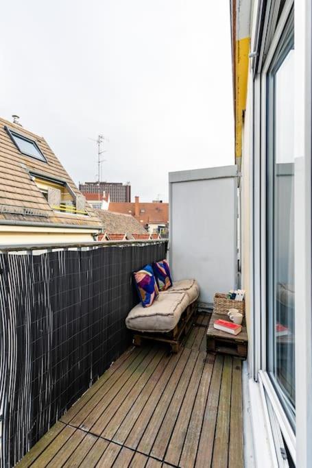 Studio Strasbourg/Gare +Balcon Esterno foto